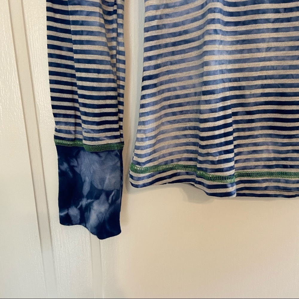 Prana striped long sleeve top - Picture 2 of 5